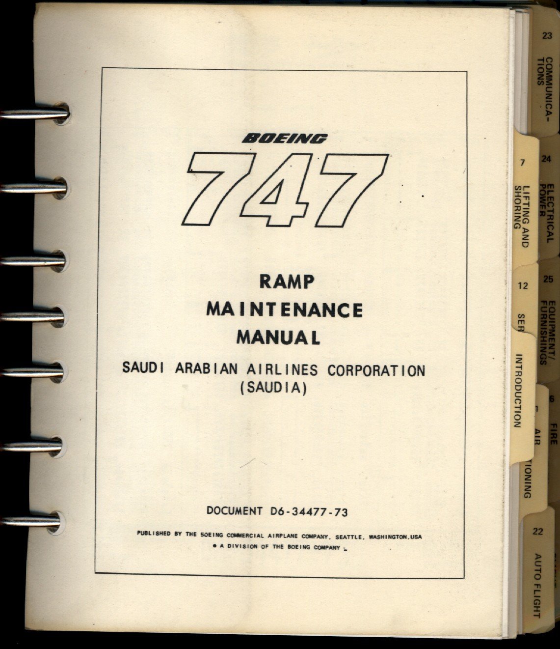 Boeing Maintenance Manual